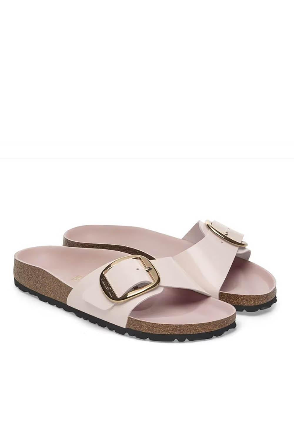  Birkenstock Madrid Big Buckle Shine Light Rose Woman - 5
