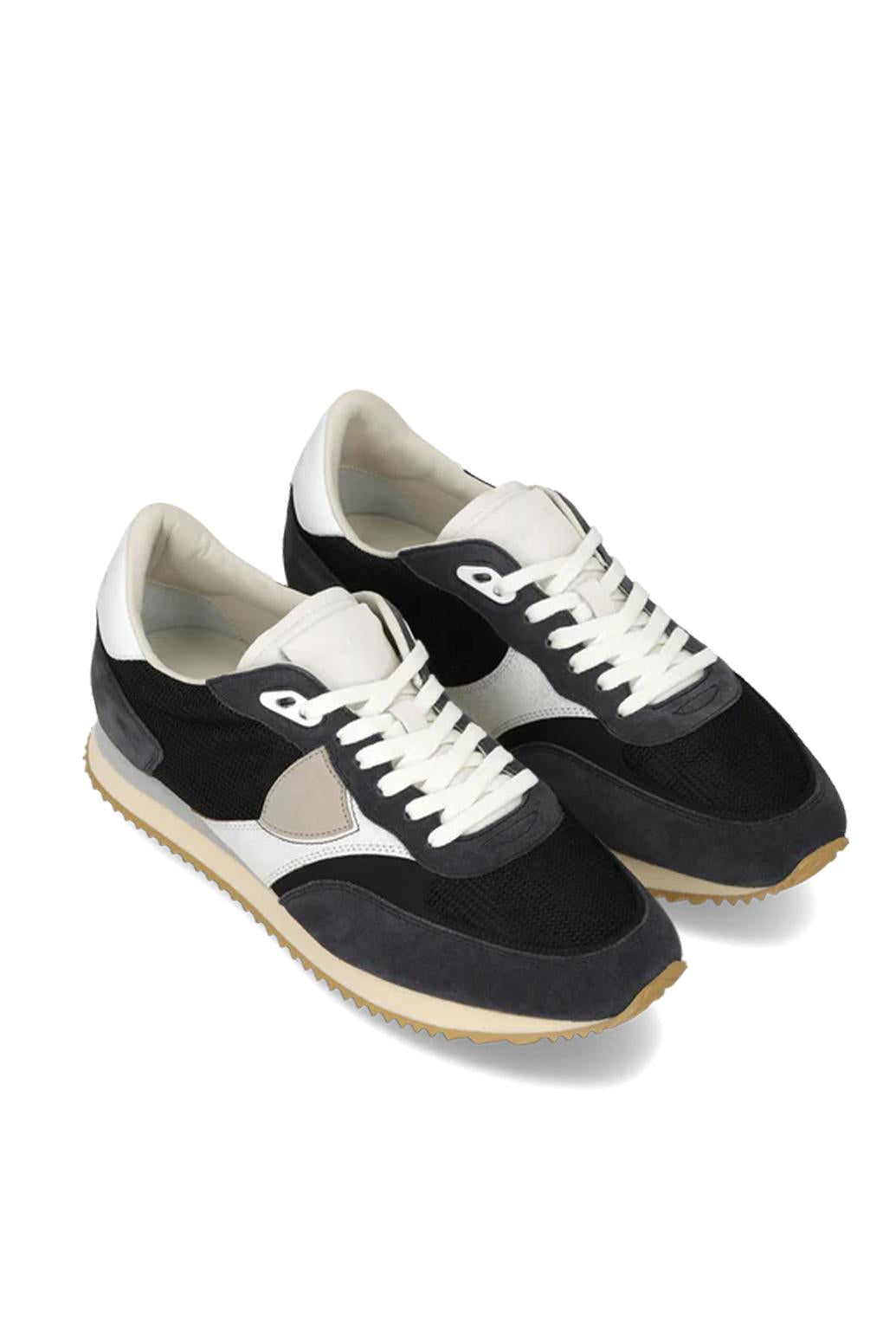  Philippe Model Sneaker Blville Mondial Noir Uomo - 2