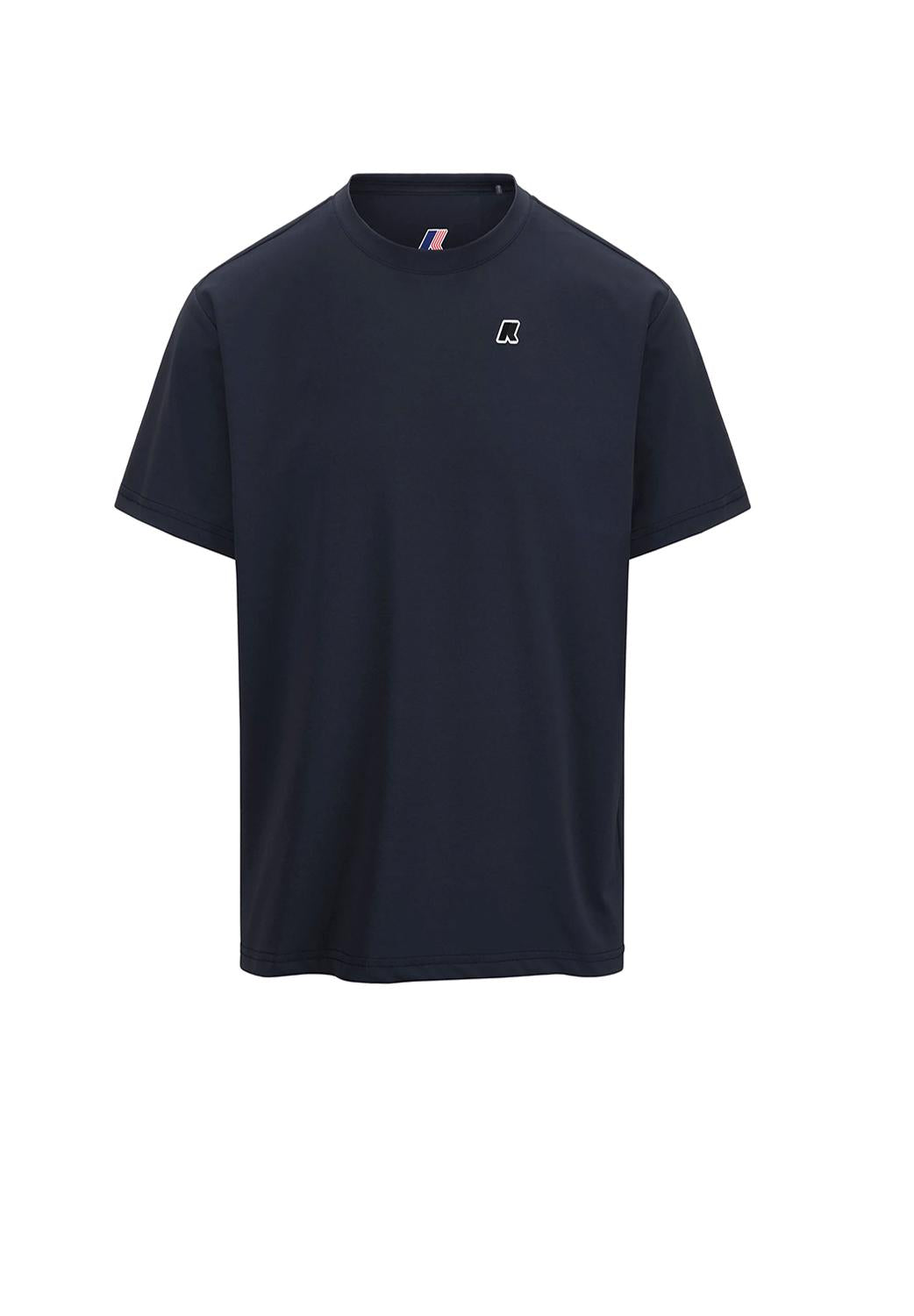  K-way T-shirt Graphite Blue Depht Uomo - 1