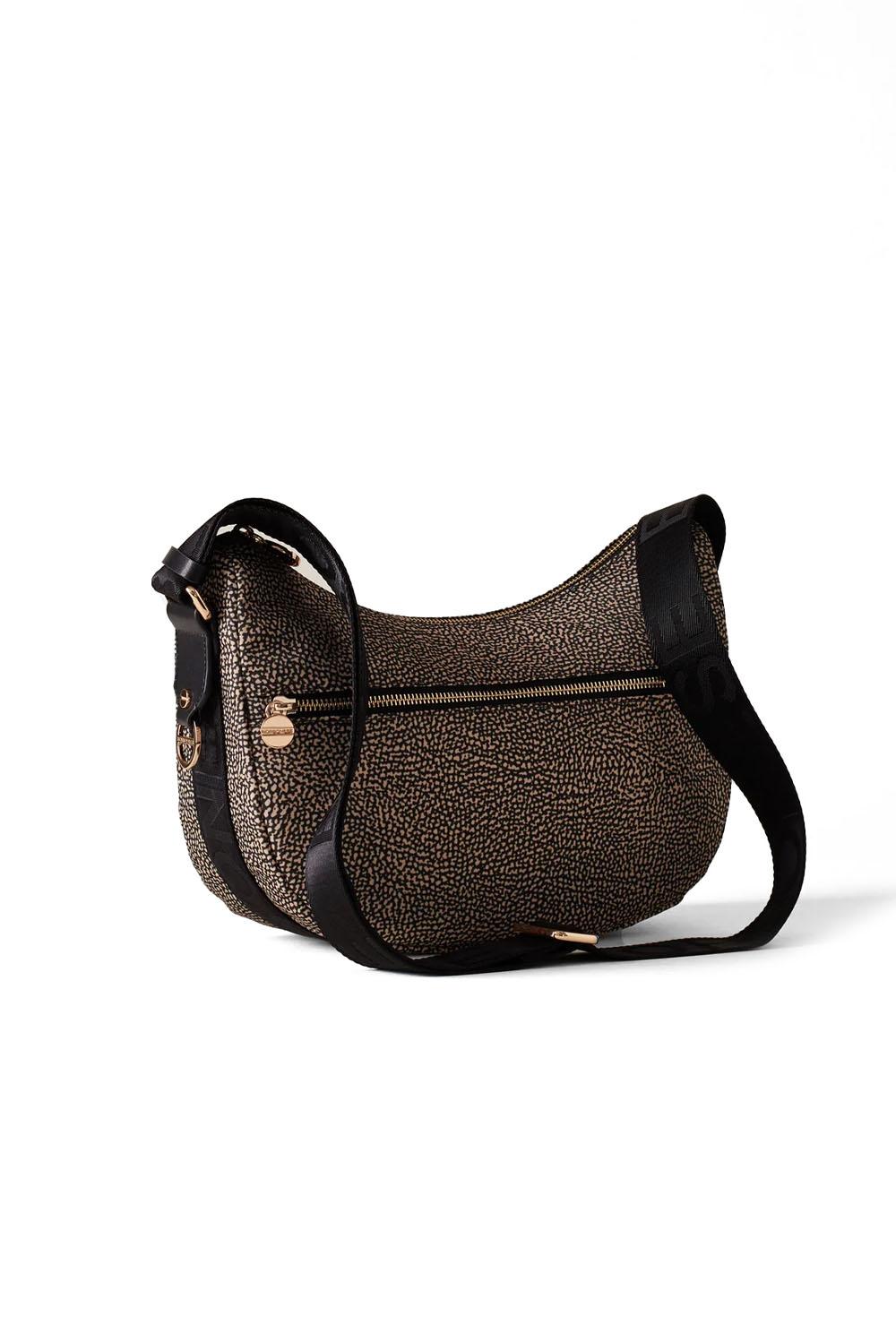  Borbonese Eco Line Luna Bag Small Op Natural Woman - 2