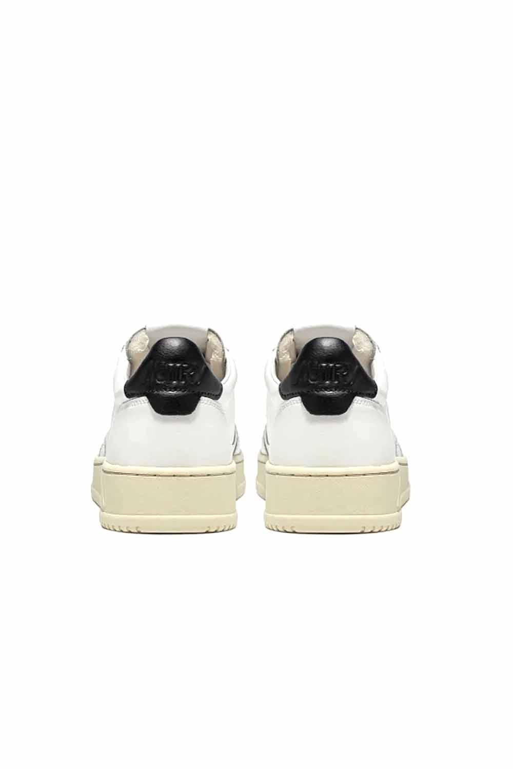  Autry Sneakers Medalist Low Wht-blk Woman - 4