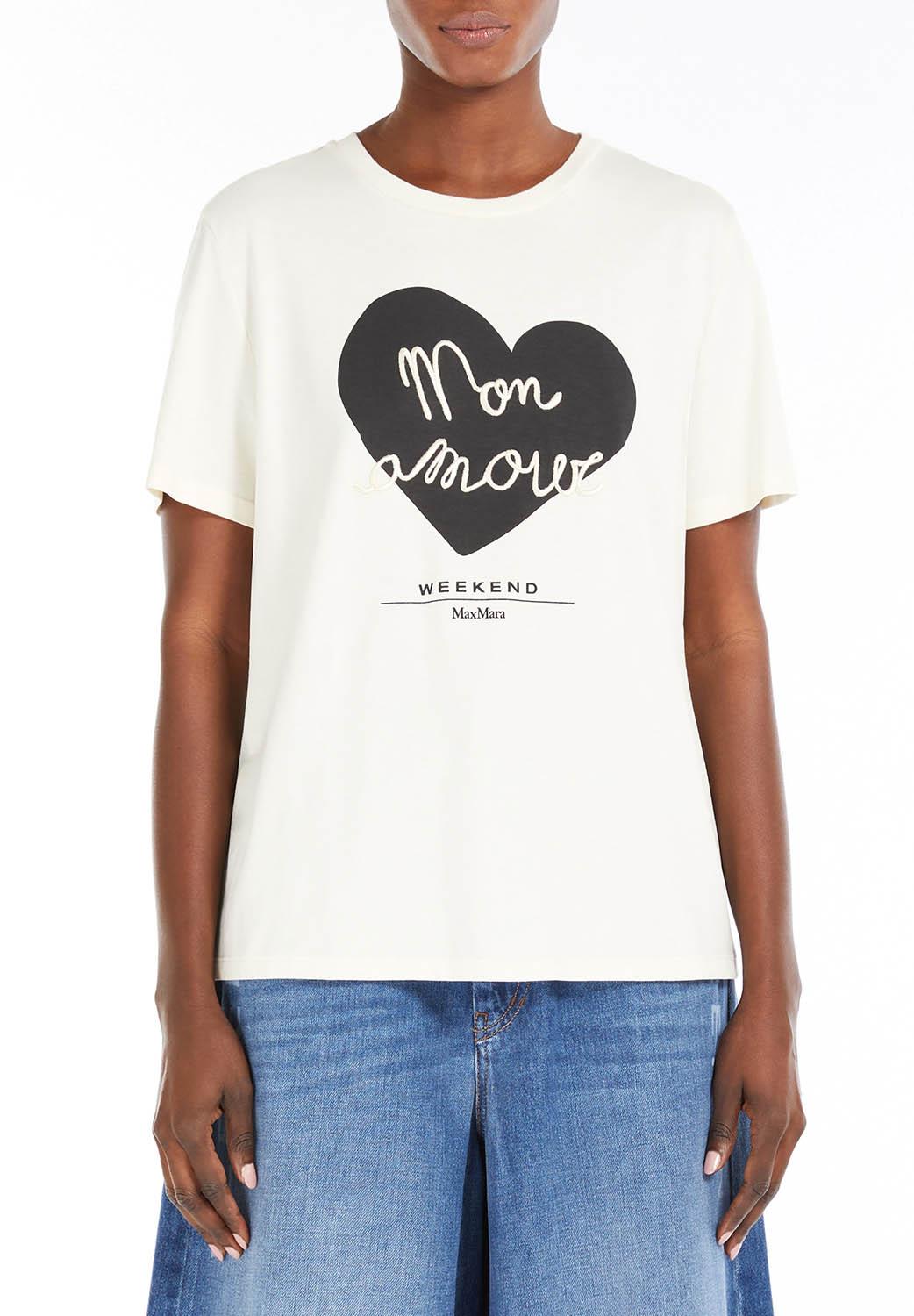  Max Mara T-shirt Vello Ivory Woman - 5