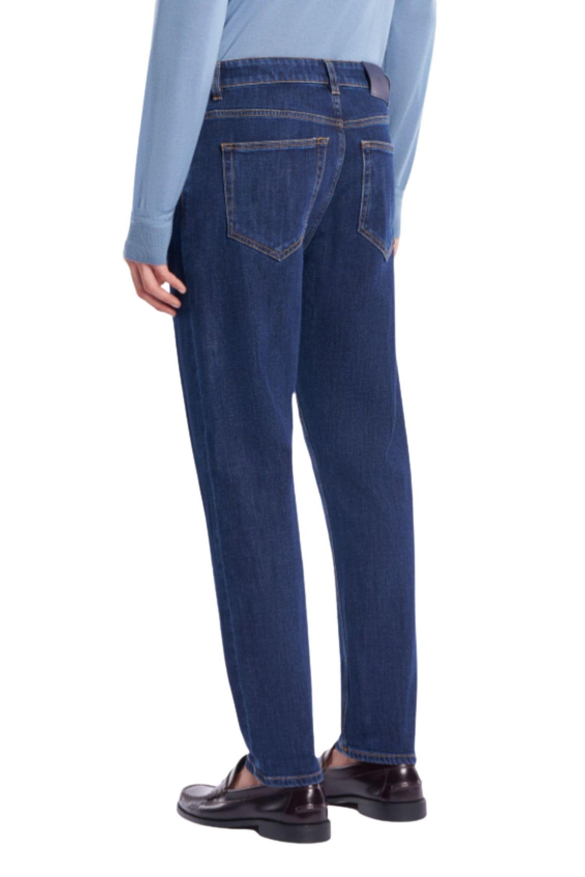  Pt Torino Jeans Relax In Denim Loose Uomo - 3