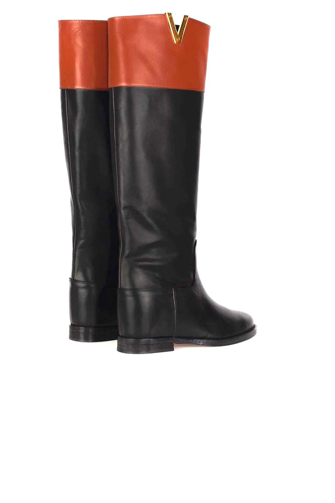  Via Roma 15 Boot Nero Woman - 3