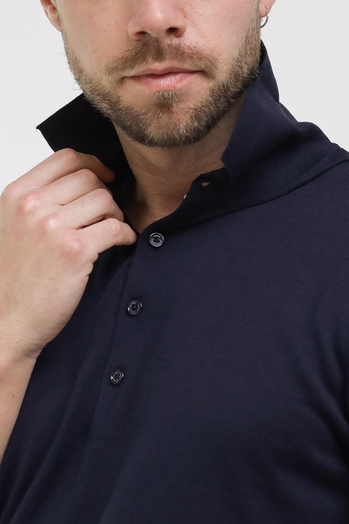  Paolo Pecora Polo Blu Uomo - 7