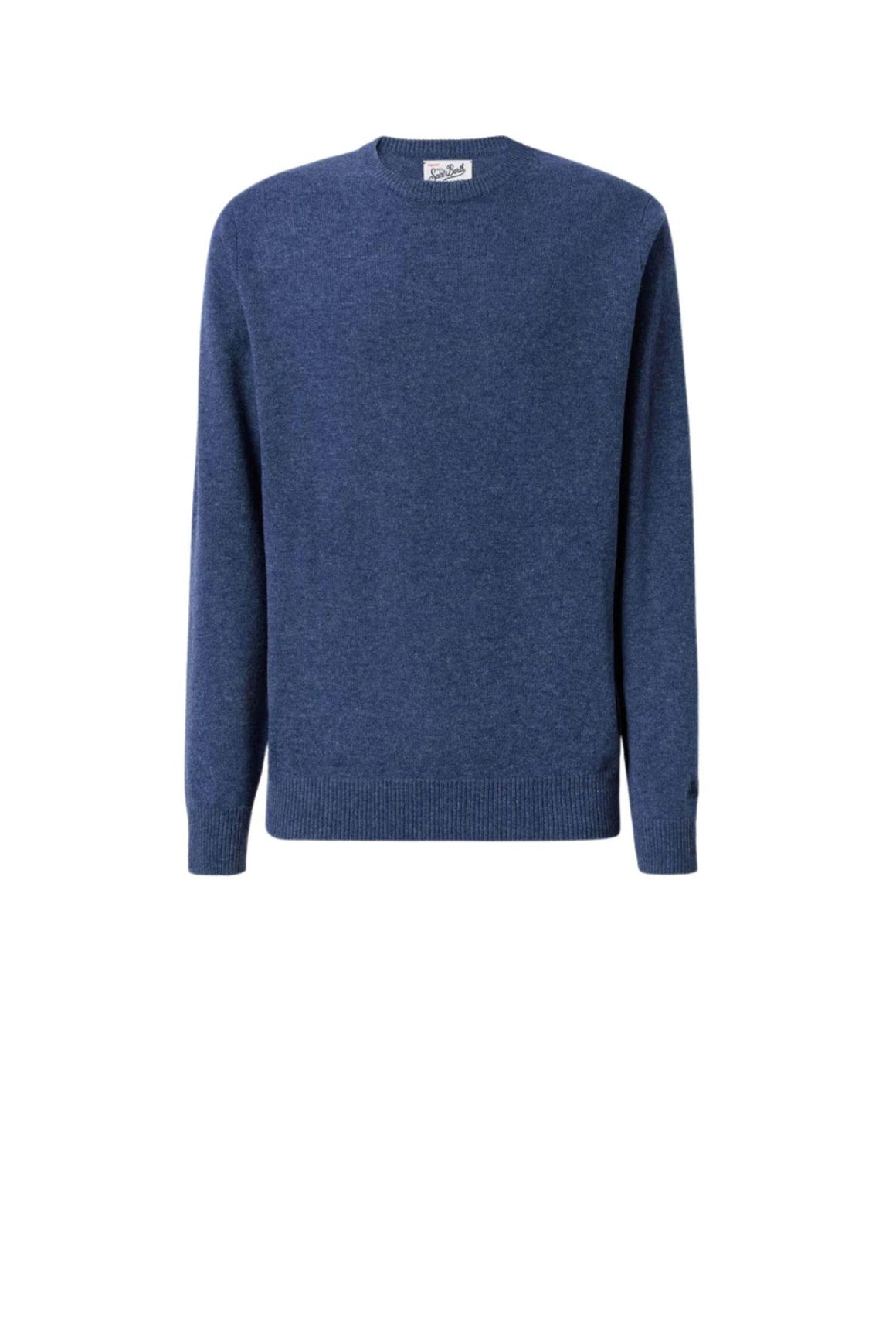  Mc2 Maglione Girocollo Regent Azzurro Denim Uomo - 1