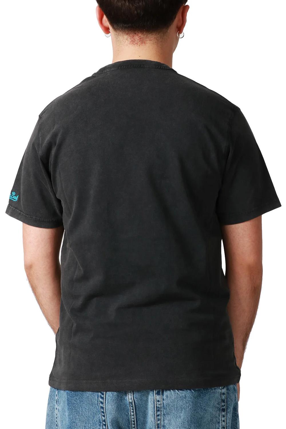  Mc2 Saint Barth T-shirt Effetto Vintage Uomo - 3