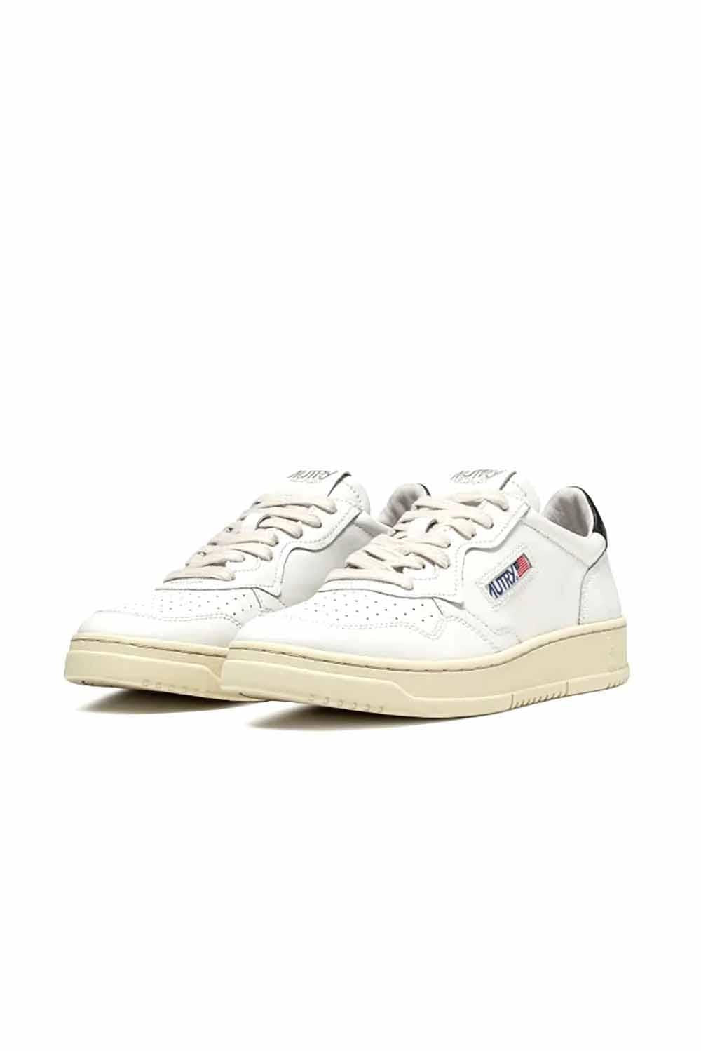  Autry Sneakers Medalist Low Wht-blk Woman - 2