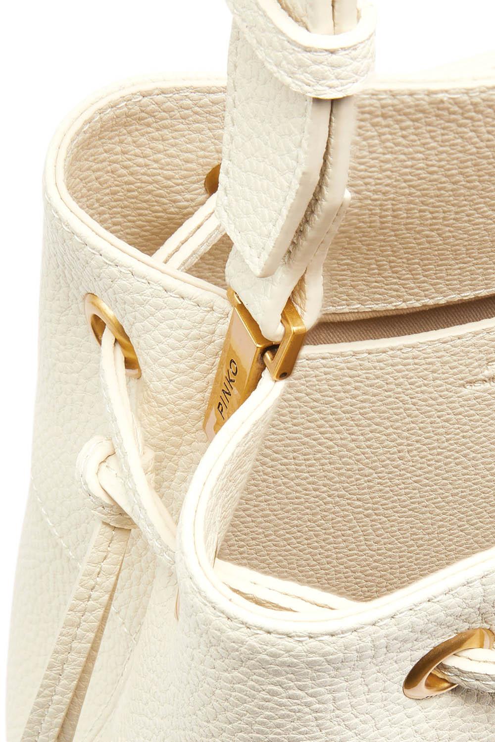  Pinko Borsa Secchiello Medium Bianco Woman - 3