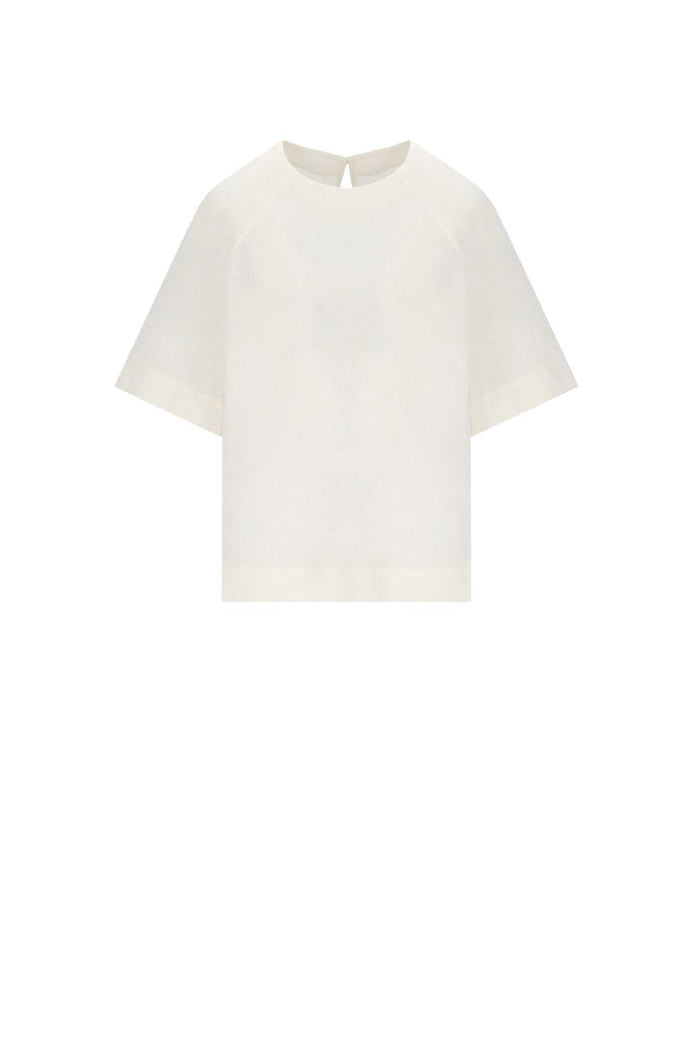  Max Mara Blusa Mmlridente Bianco Woman - 1