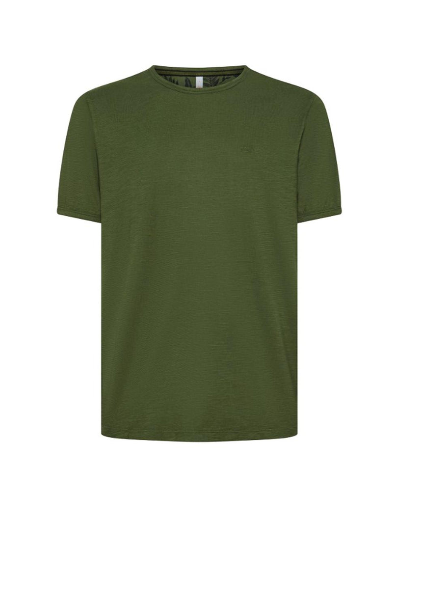  Sun 68 T-shirt Round Uomo Verde Scuro