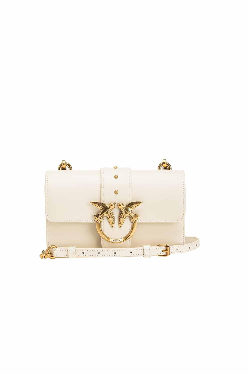  Pinko Love One Classic Mini Bianco Woman - 1