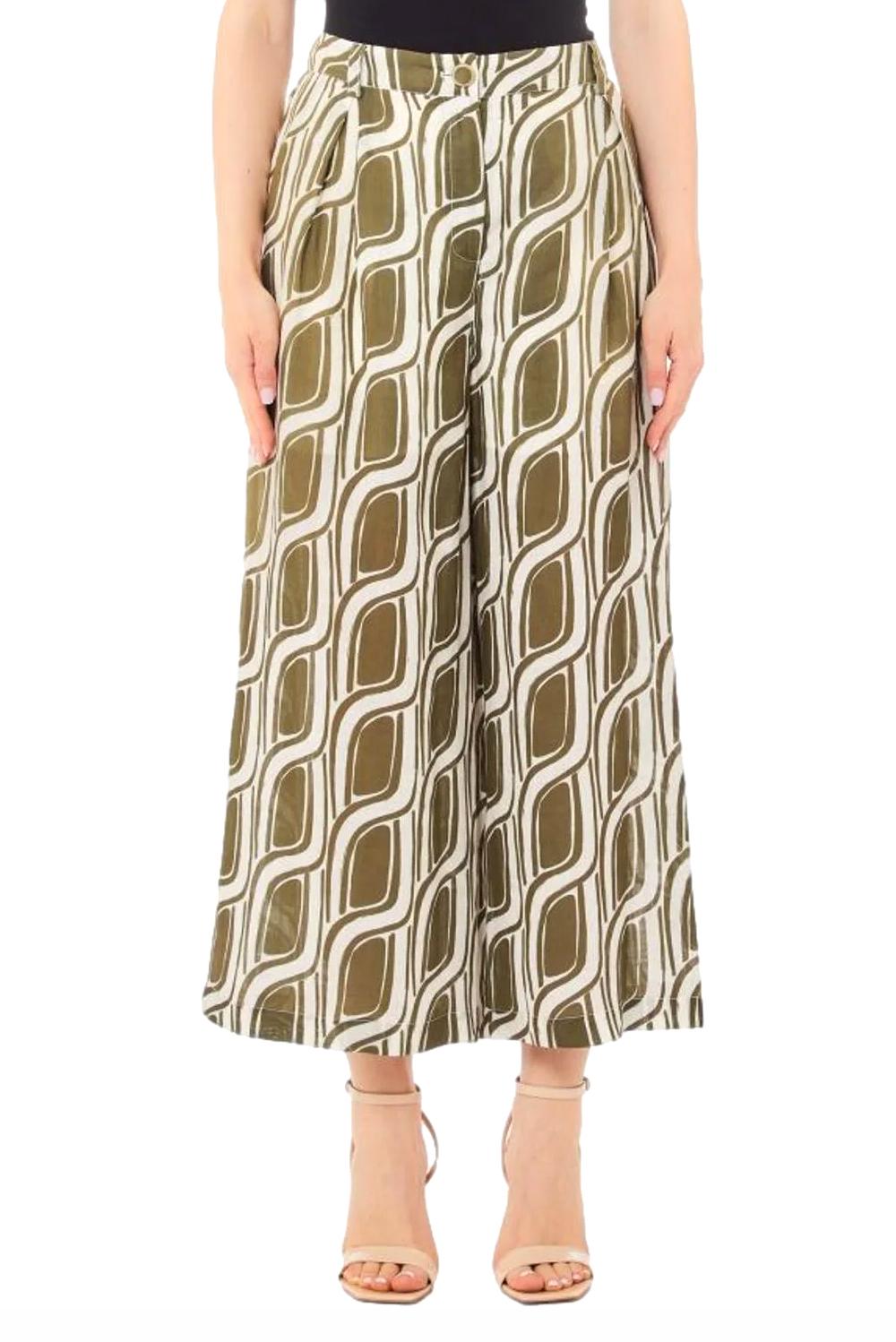  Liu Jo Pantaloni In Ramiè Moss Woman - 4