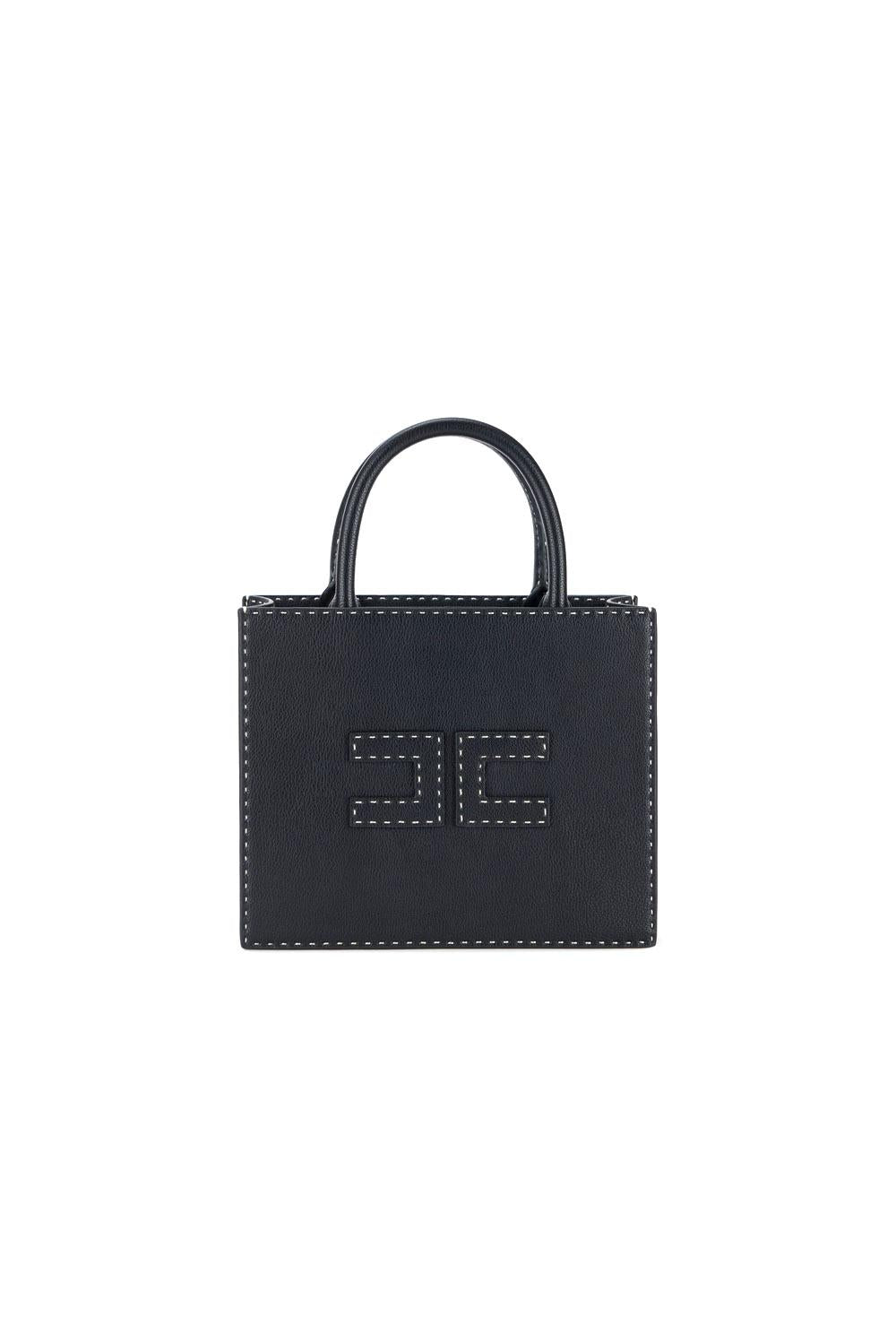 Elisabetta Franchi Tote Piccola Nero Woman - 1