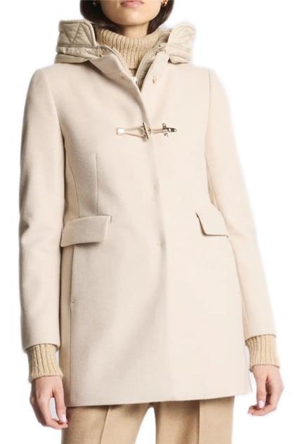  Fay Toggle Coat In Panno Di Lana Mélange Woman - 2