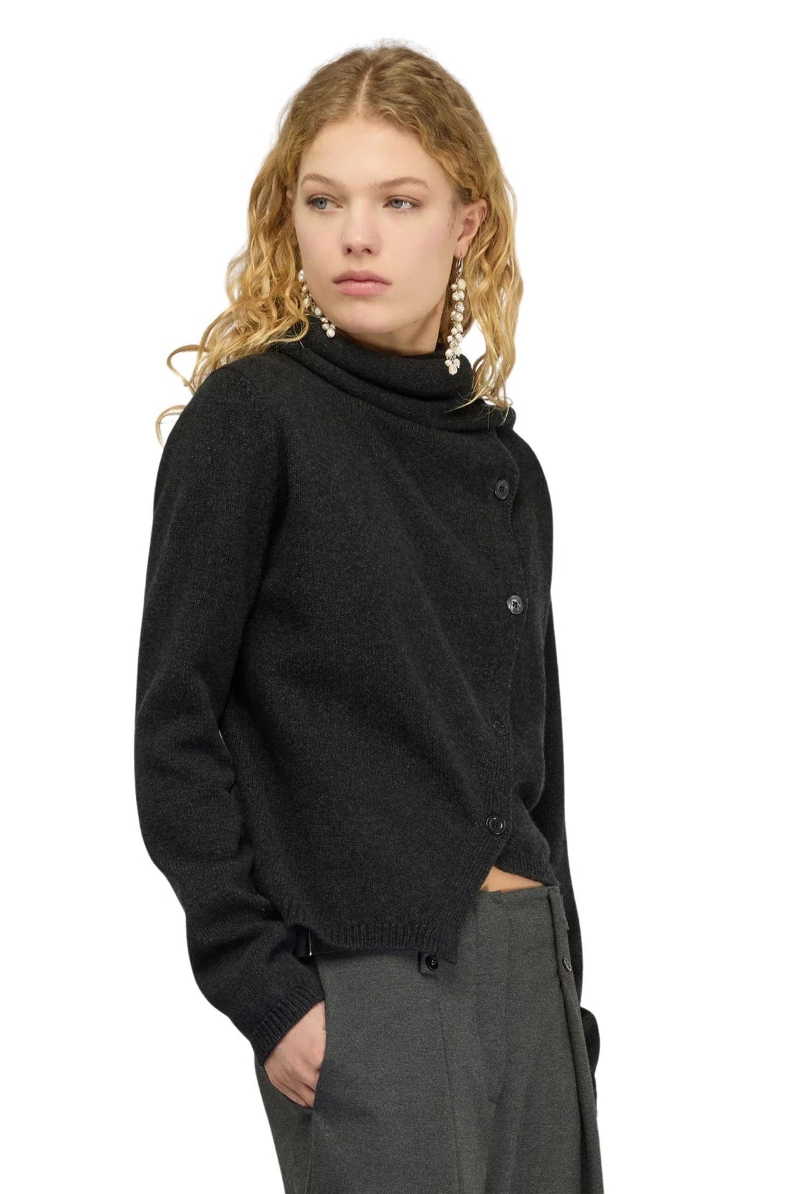  Semicouture Ardigna Aurelia Antracite Anthracite Woman - 1
