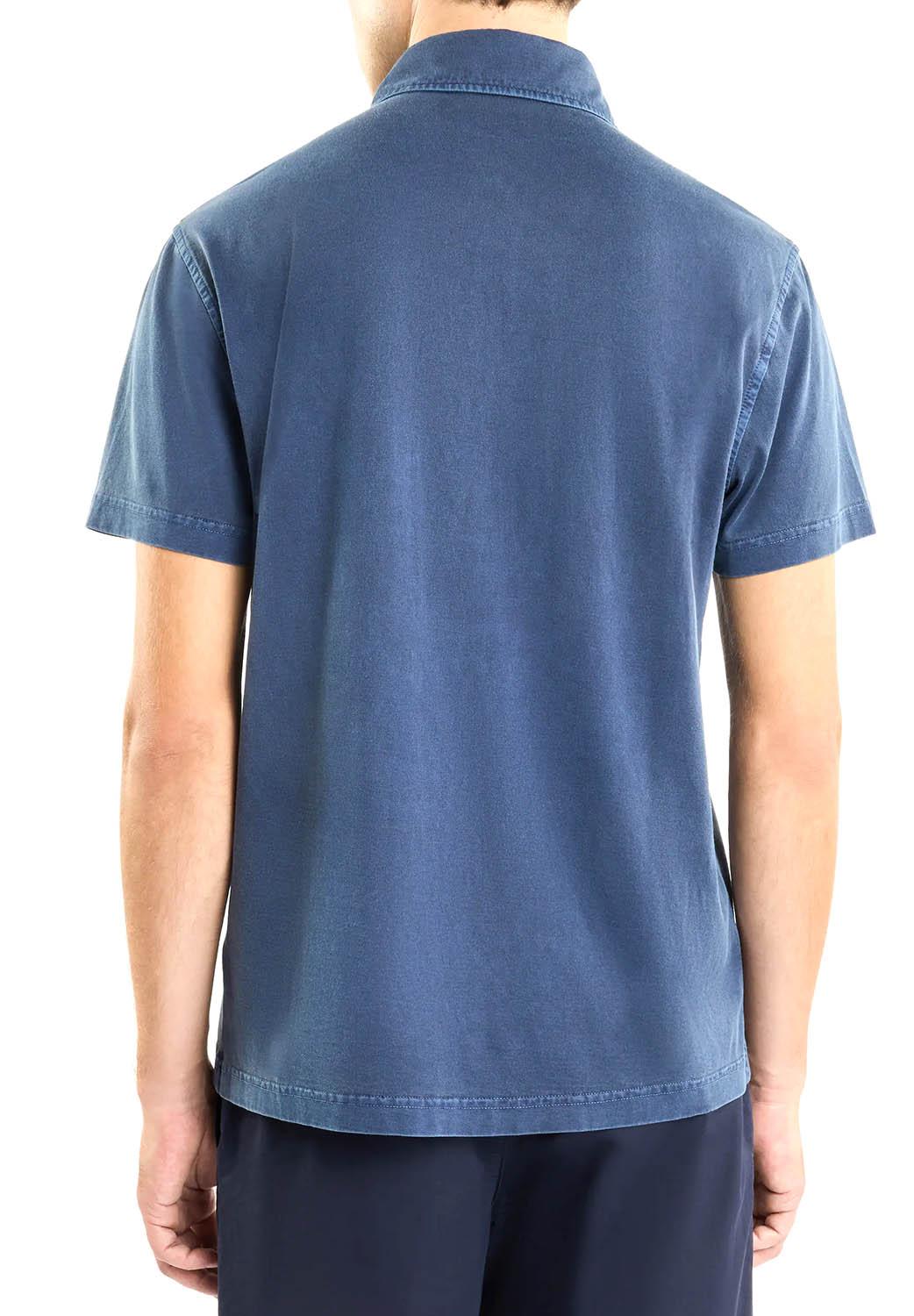  Fay Polo In Jersey Baltic Uomo - 4