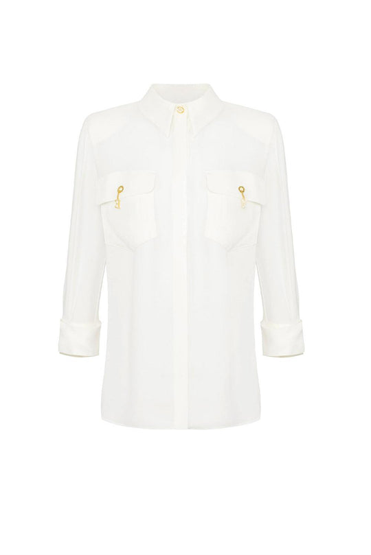 Elisabetta Franchi Camicia in georgette
