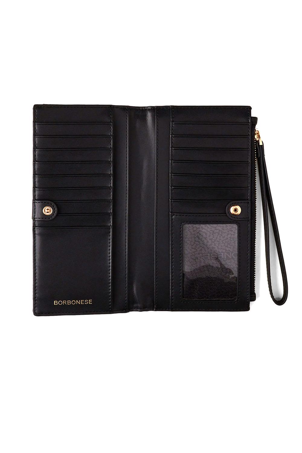  Borbonese Portafoglio Large Nero Woman - 2