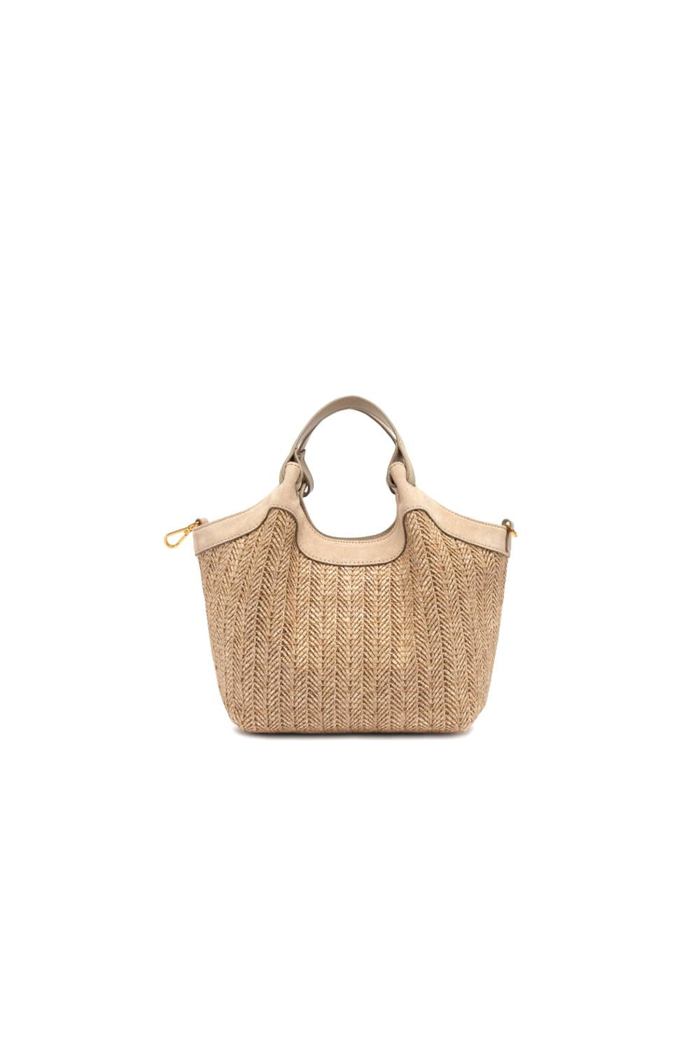  Gianni Chiarini Borsa Dua Rafia Medium Sabbia Woman - 3