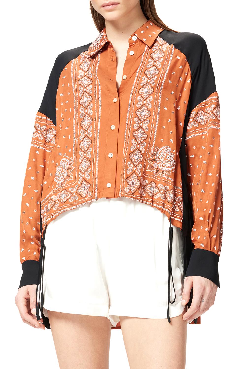  Pinko Camicia Asimmetrica Bruciato Woman - 2