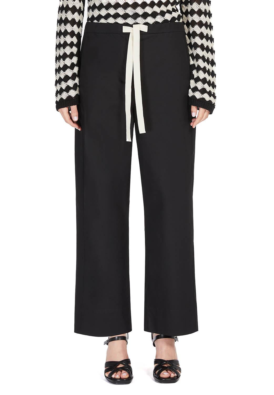  Max Mara Pantaloni Argento Black Woman - 2