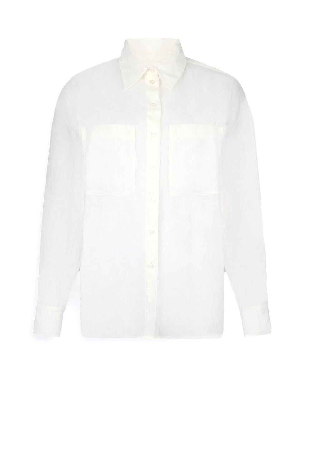  Liu Jo Camicia In Ramiè Bianco Woman - 1