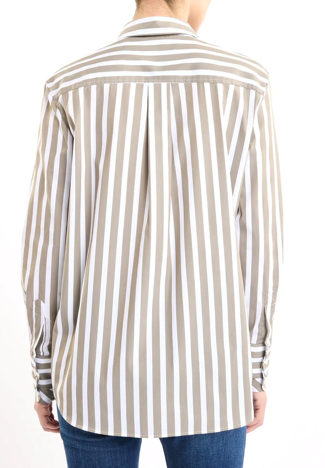  Fay Camicia Regular Oliva Woman - 3