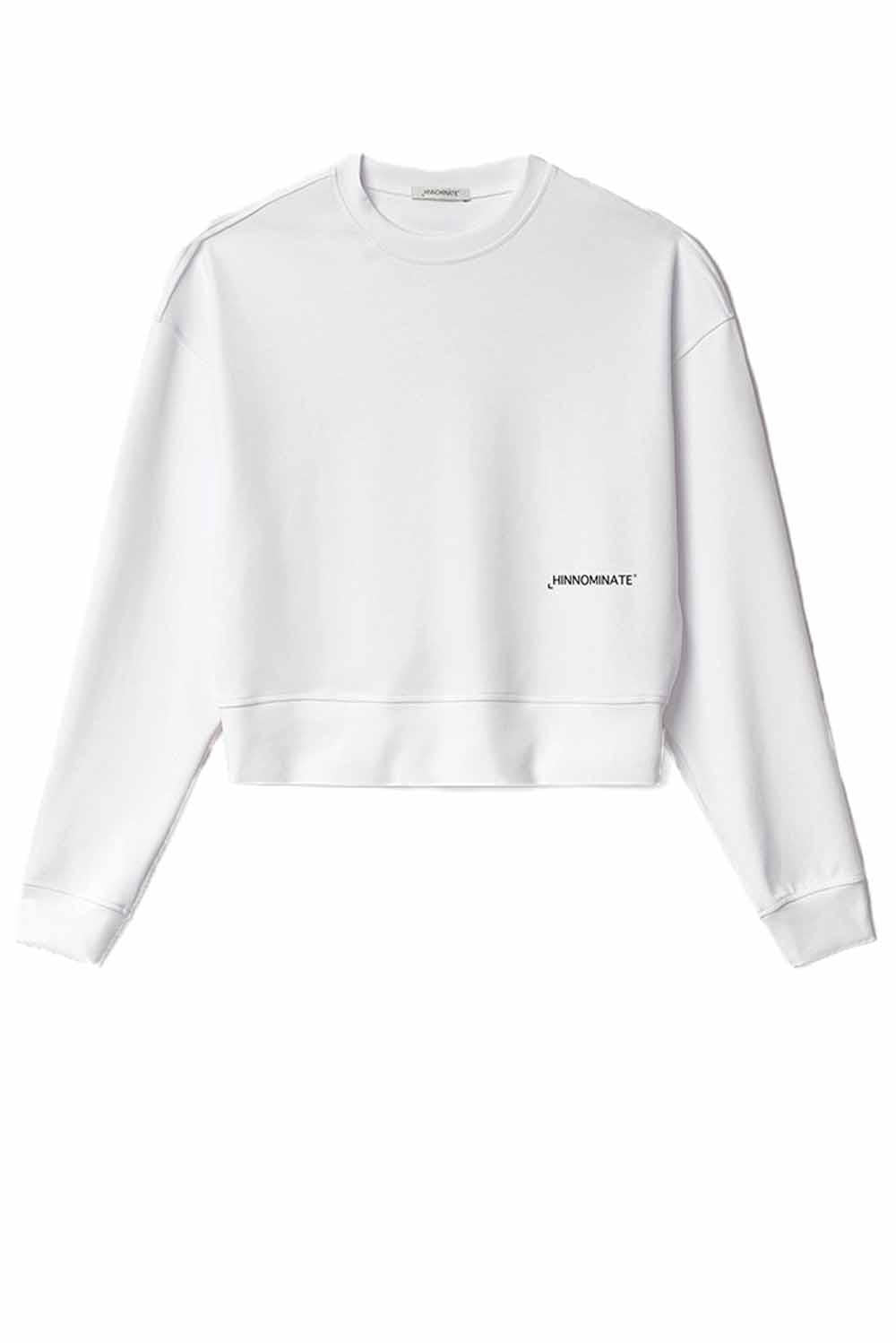  Hinnominate Overfit Sweatshirt Bianco Woman - 1