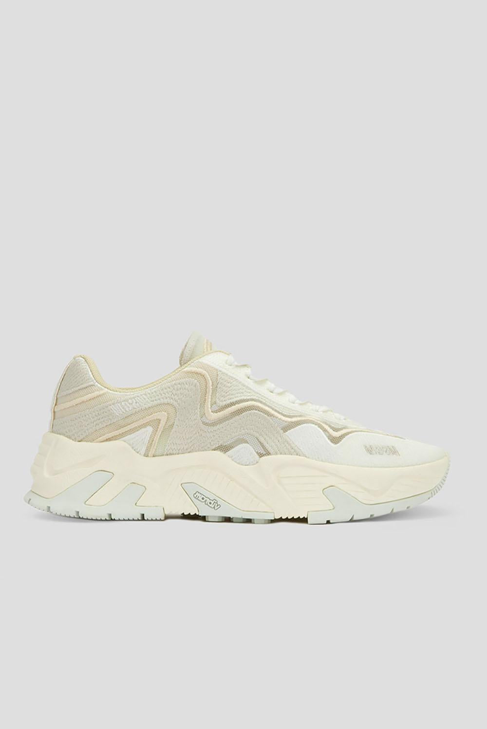  Msgm Sneakers Vortex Sand/ecru Woman - 1