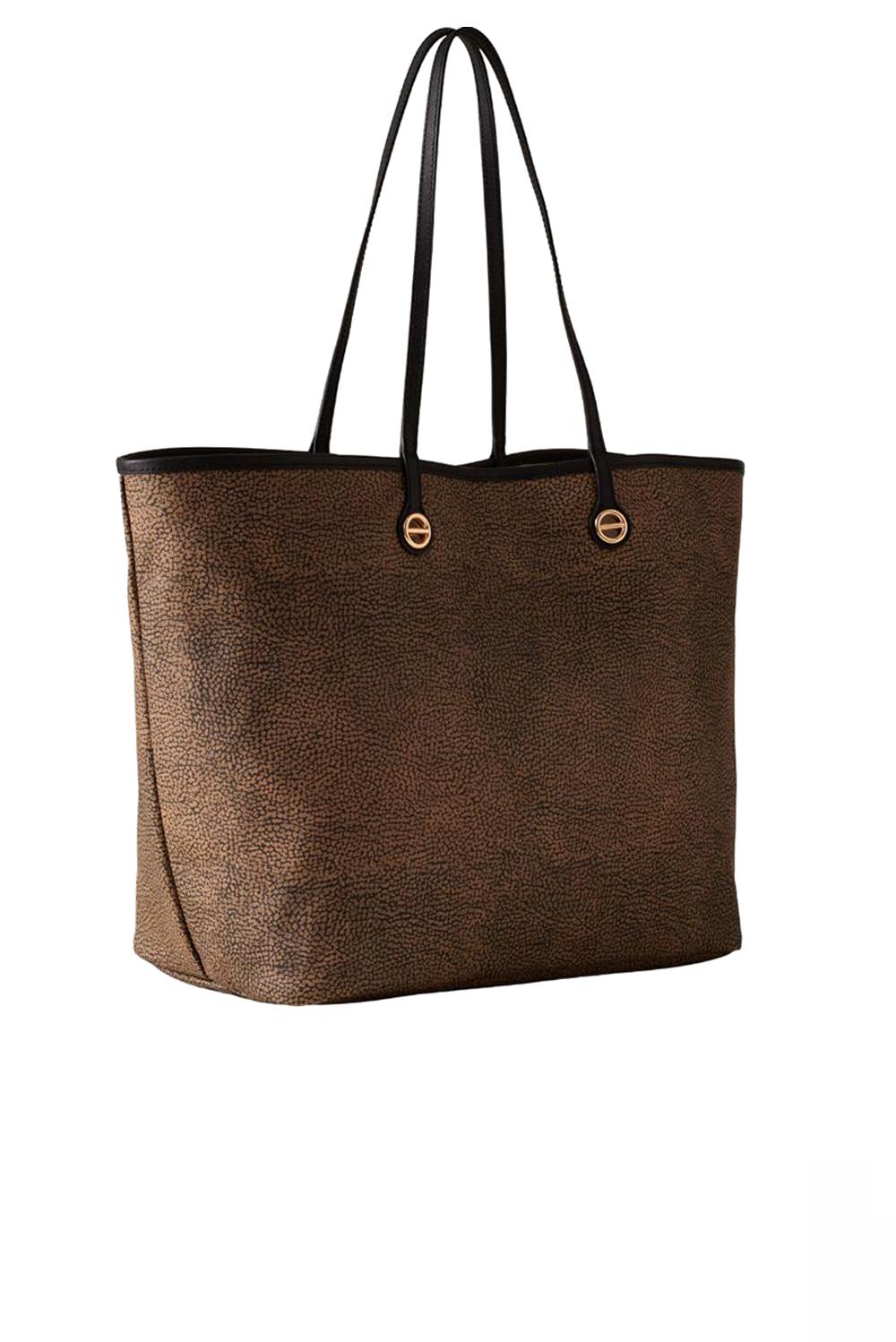  Borbonese Flight Shopping Large Op Natural Woman - 2