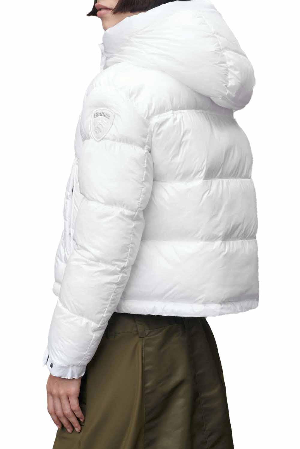  Blauer Giubbetto Micro Rip Gloria Bianco Woman - 3