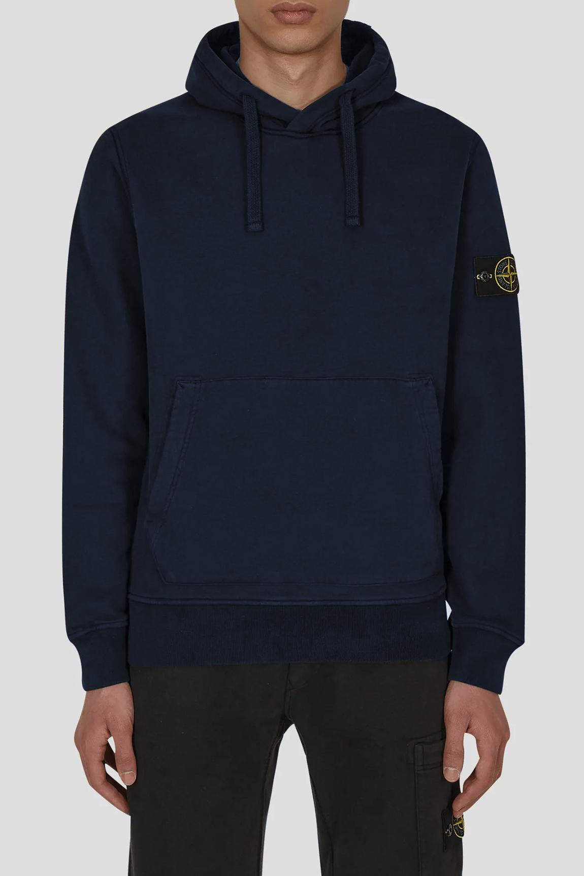 Felpa Cappuccio Classic: Stile e Comfort Stone Island