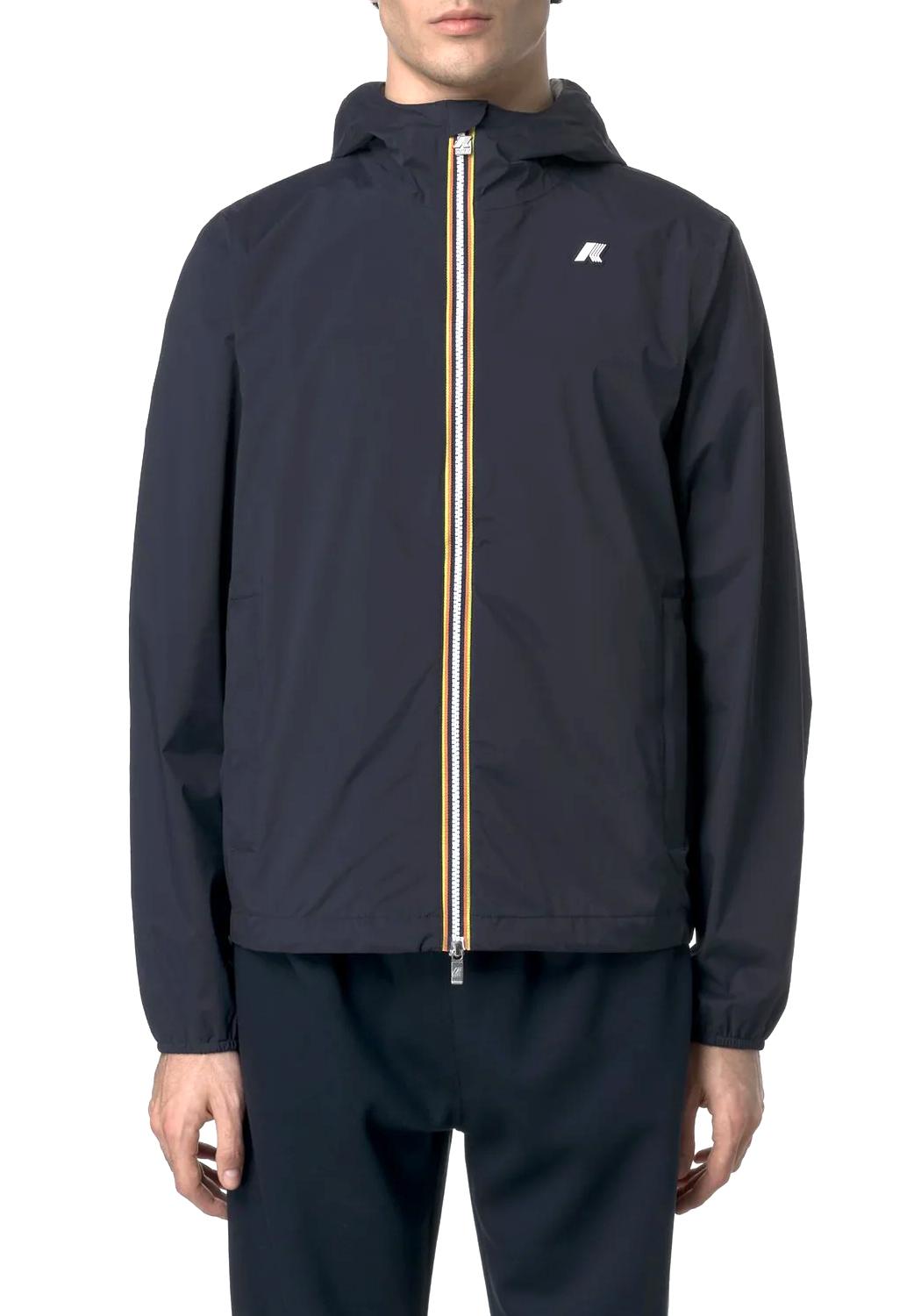  K-way Giacca Jack Stretch Nylon Blue Uomo - 7