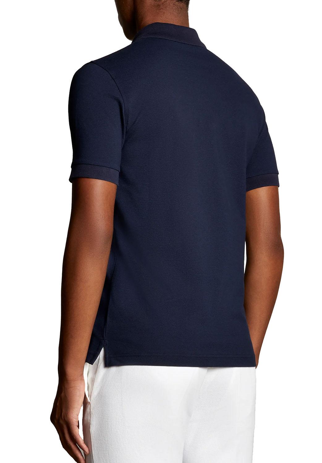  Fay Stretch Polo Navy Uomo - 3
