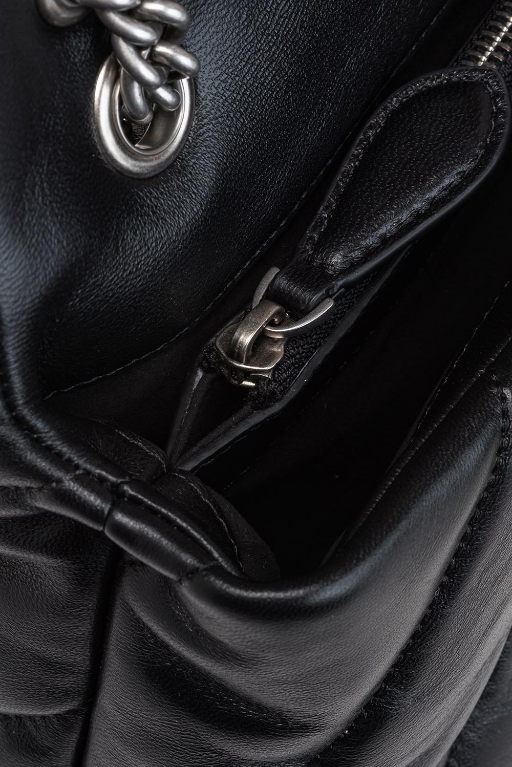  Pinko Love Puff Big Maxi Nero Argento Woman - 5