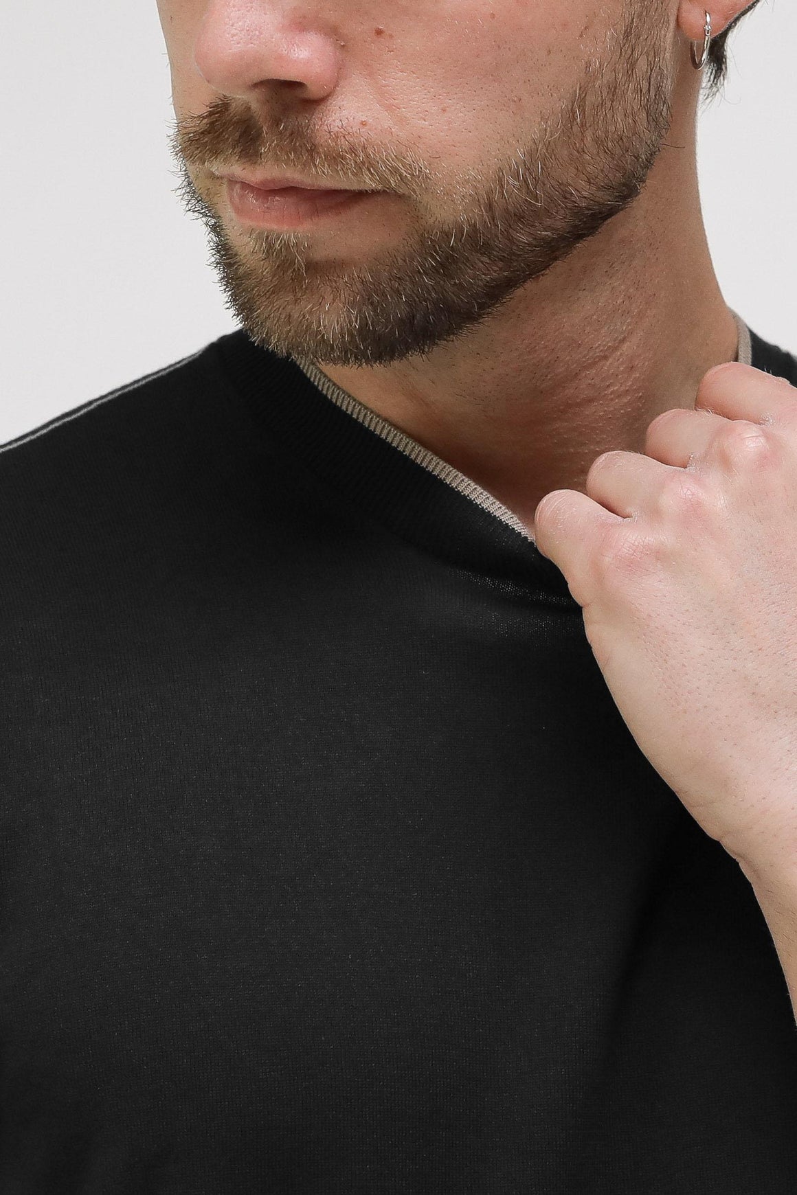  Paolo Pecora T-shirt Black Uomo - 5