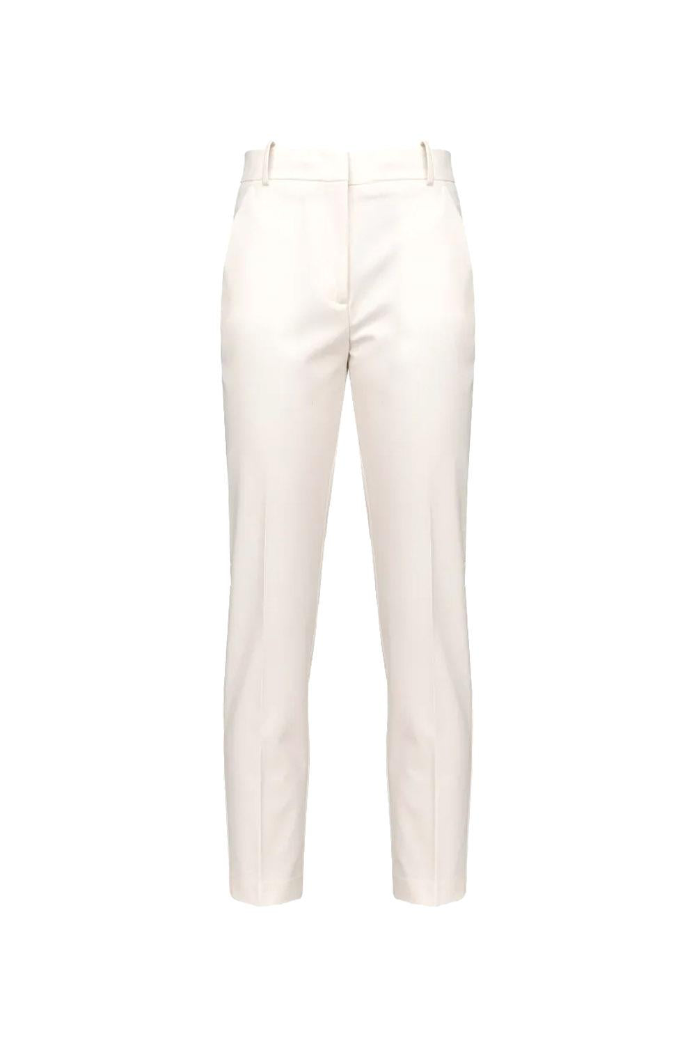  Pinko Nice Cigarette Pants White Woman - 1