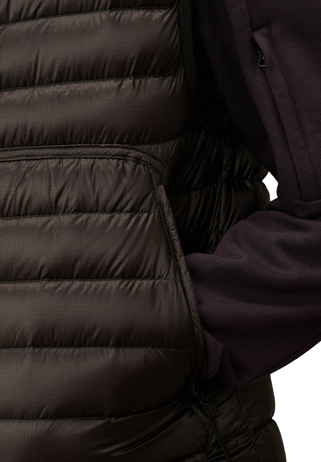  Cp Company Shell Goggle Down Vest Black Uomo - 9