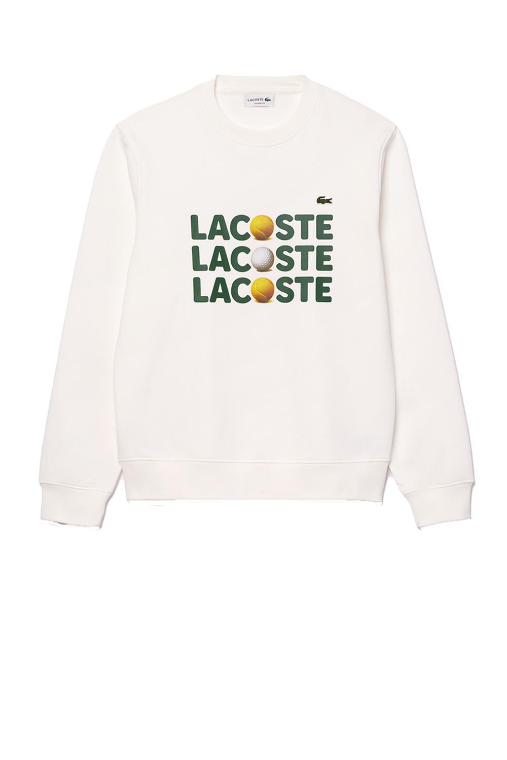  Lacoste Felpa Jogger Con Stampa Uomo - 1