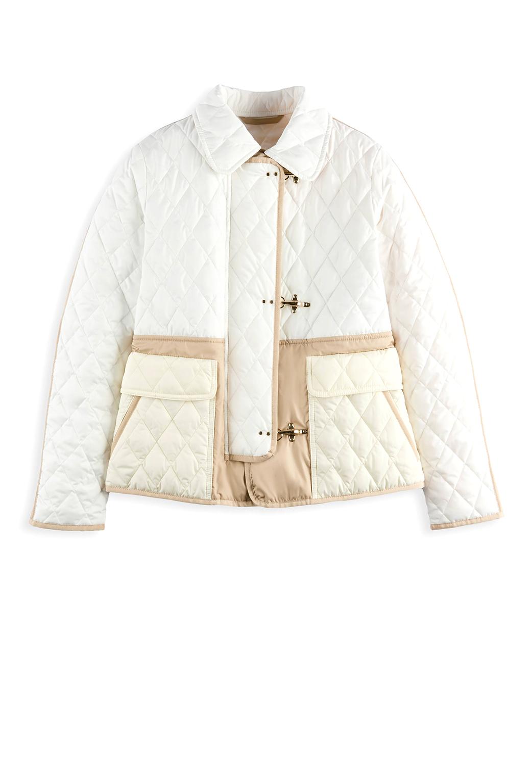  Fay 3 Ganci In Nylon Beige Woman - 1