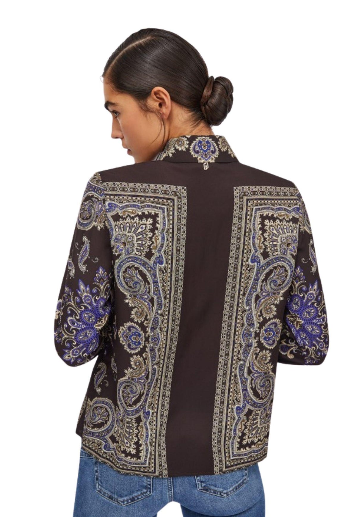  Liu Jo Camicia In Twill Stampato Arabian Woman - 3