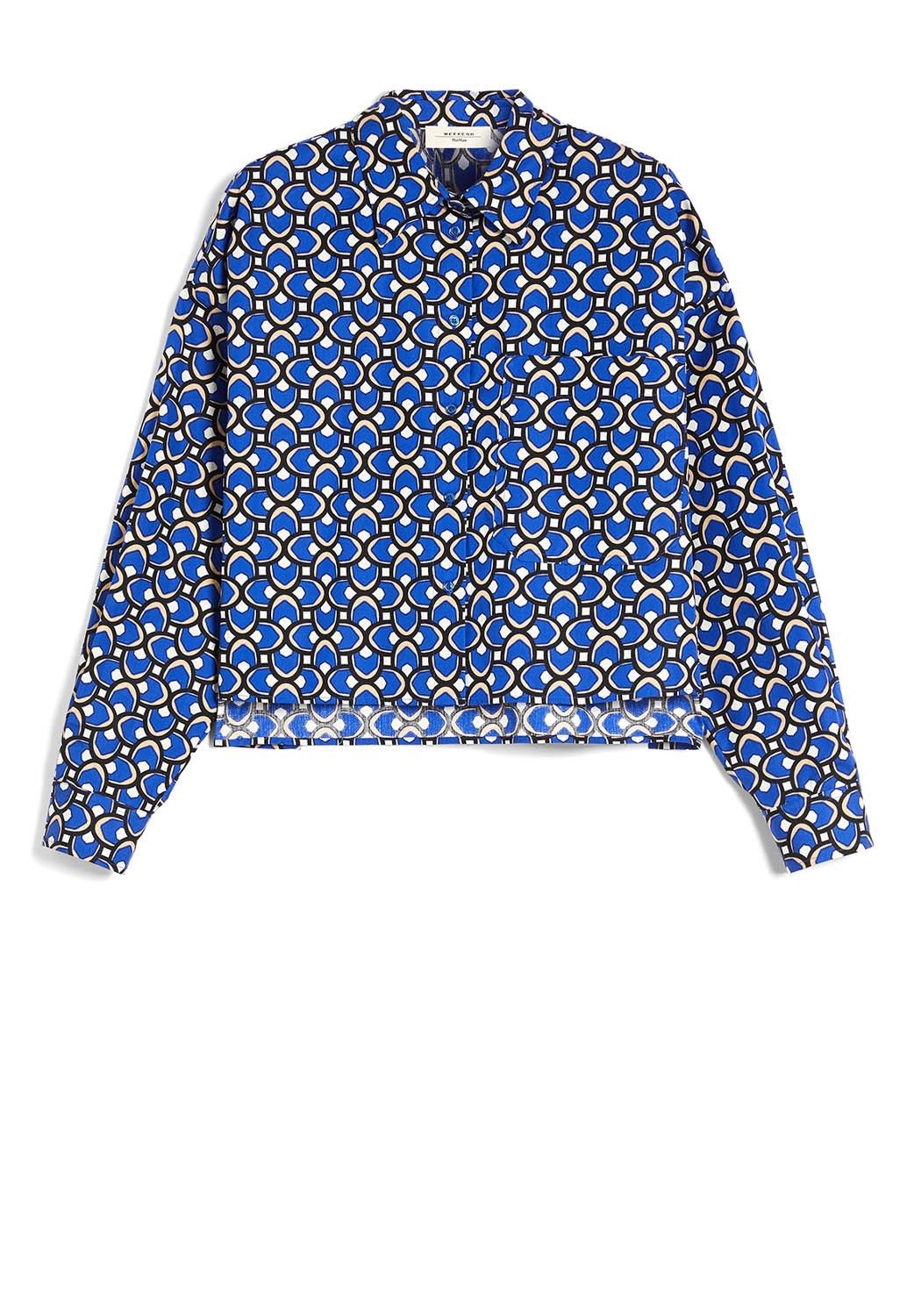  Max Mara Camicia Ragtime Blu Woman - 1
