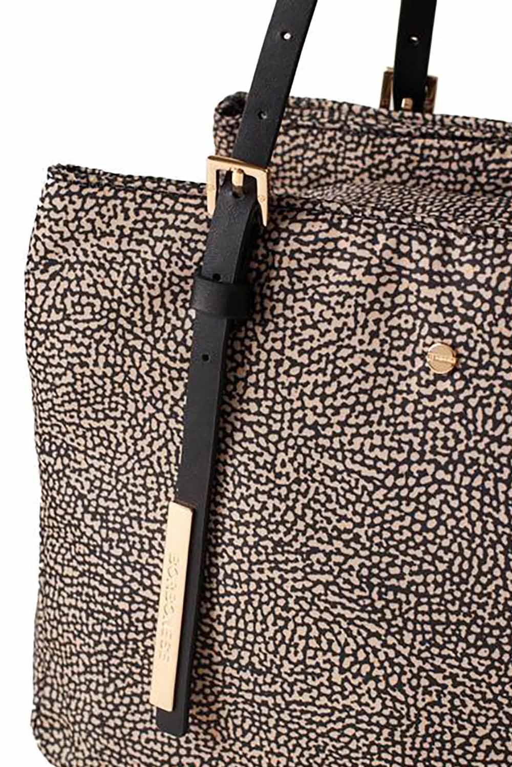  Borbonese Shopper Hobo Large Op Natural Woman - 3