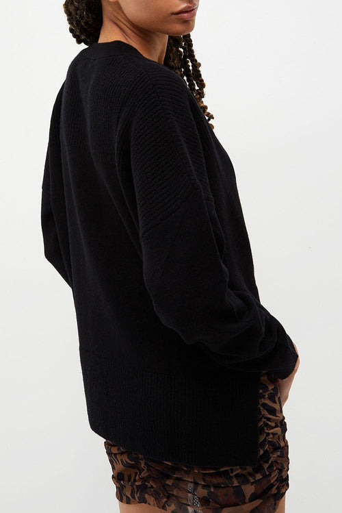 Cardigan in lana