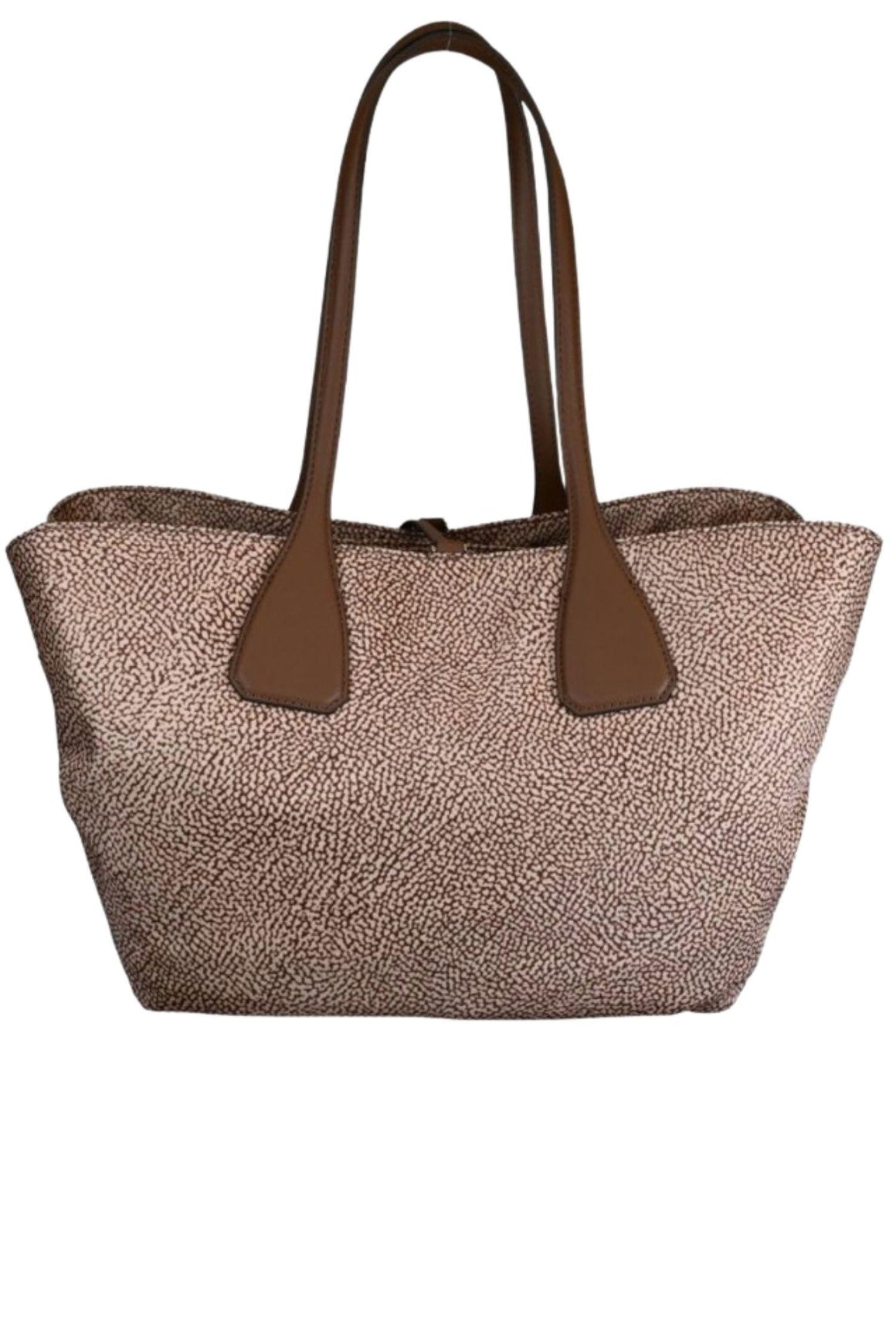  Borbonese Vis A Vis Tracolla Beige Marrone Woman - 3