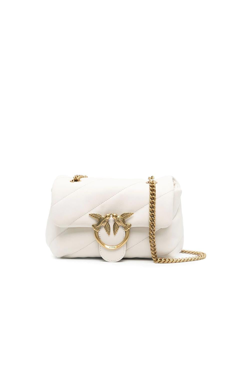  Pinko Love Bag Puff Mini Bianco Woman - 1