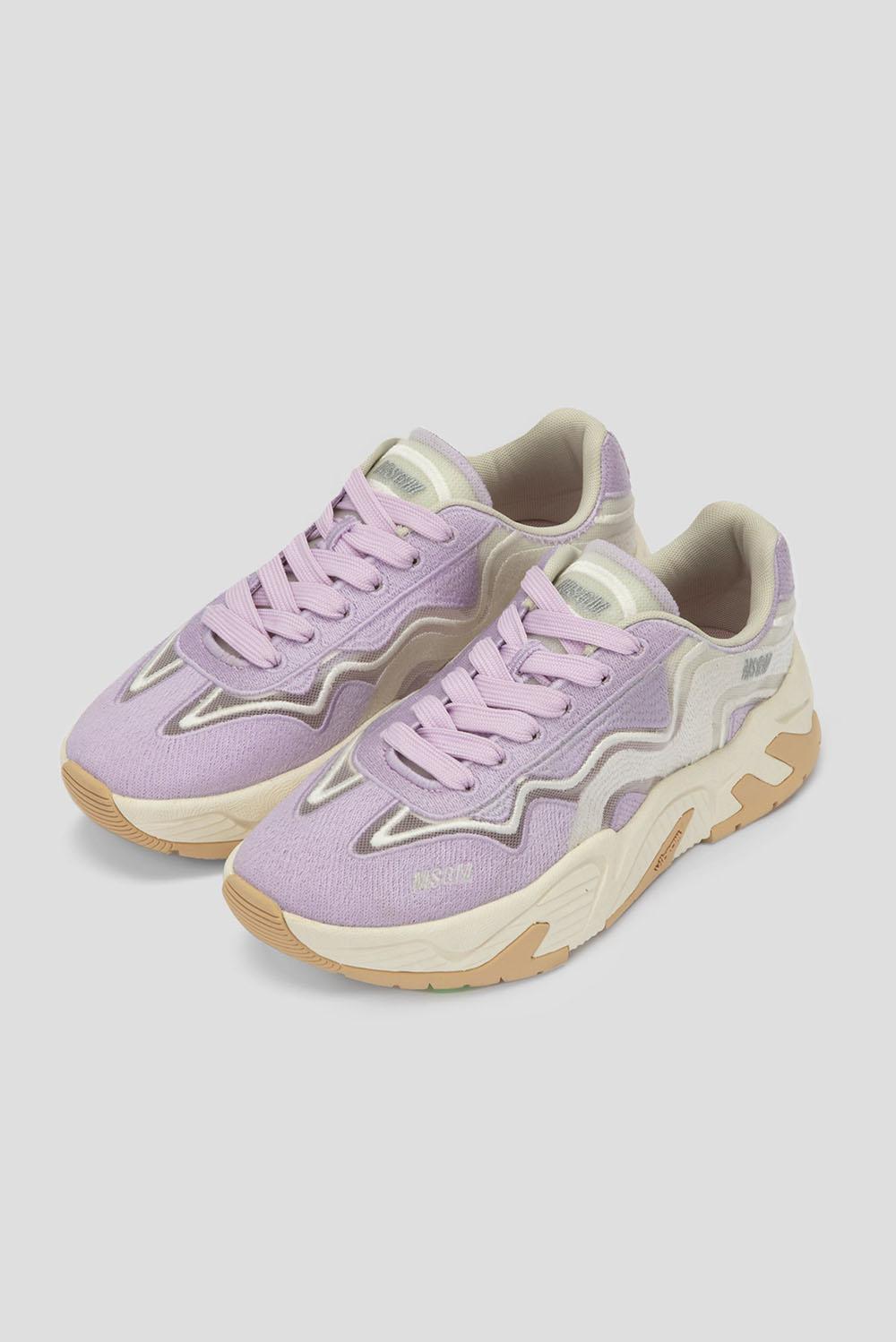  Msgm Sneakers Vortex Pink/off White Woman - 2