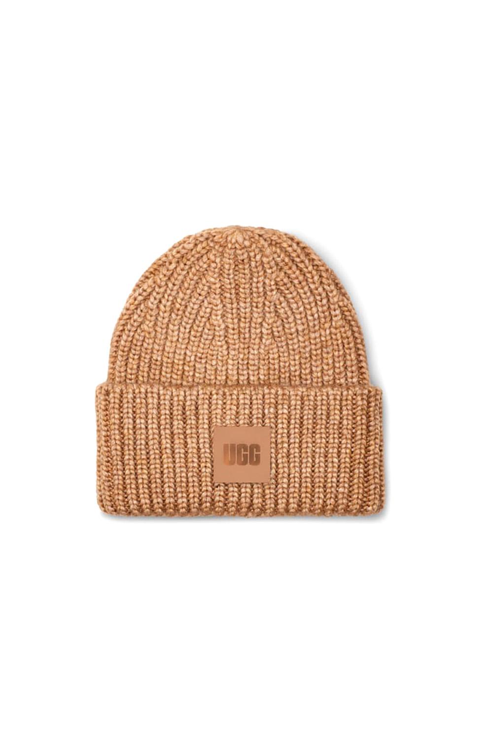  Ugg Chunky Beanie Cammello Woman - 1
