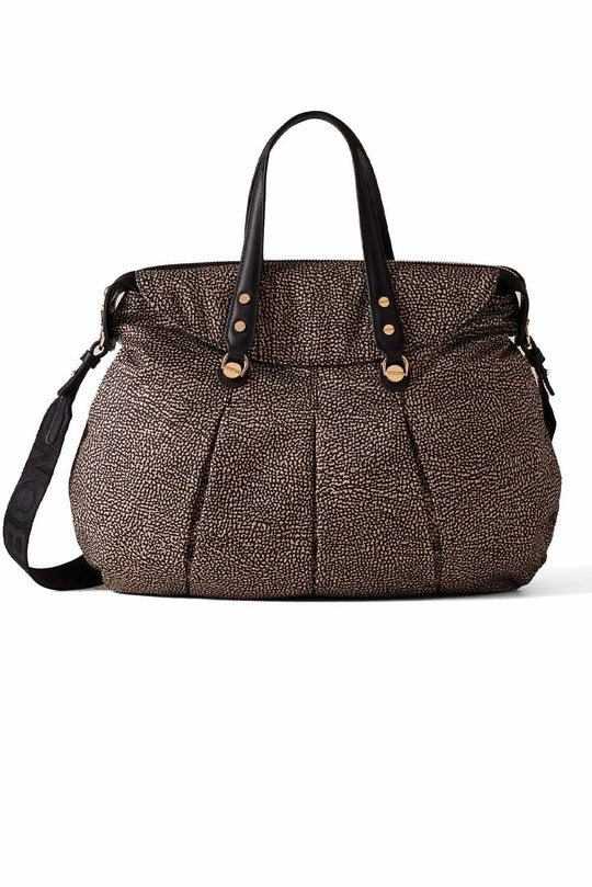 Borbonese Croissant Shopper Large